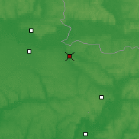 Nearby Forecast Locations - Bilopillja - Mapa
