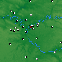 Nearby Forecast Locations - Villiers-sur-Marne - Mapa
