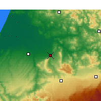 Nearby Forecast Locations - Sidi Kacem - Mapa