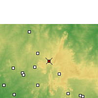 Nearby Forecast Locations - Ila Orangun - Mapa
