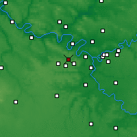 Nearby Forecast Locations - Versailles - Mapa