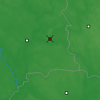 Nearby Forecast Locations - Dobruš - Mapa