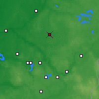 Nearby Forecast Locations - Širvintos - Mapa