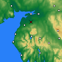 Nearby Forecast Locations - Wigton - Mapa