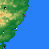 Nearby Forecast Locations - Stonehaven - Mapa