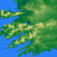 Nearby Forecast Locations - Killarney - Mapa