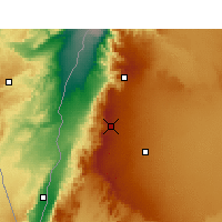 Nearby Forecast Locations - Petra - Mapa