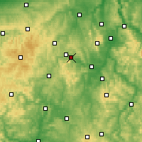 Nearby Forecast Locations - Edersee - Mapa