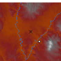 Nearby Forecast Locations - Moab - Mapa