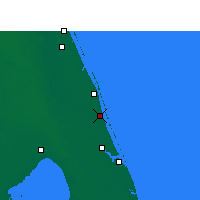 Nearby Forecast Locations - Ft Pierce - Mapa