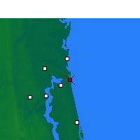 Nearby Forecast Locations - Naval Station Mayport - Mapa