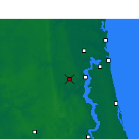 Nearby Forecast Locations - Cecil (Letiště) - Mapa