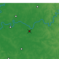 Nearby Forecast Locations - Owensboro - Mapa