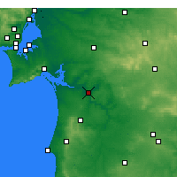 Nearby Forecast Locations - Alcácer do Sal - Mapa