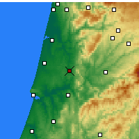Nearby Forecast Locations - Mealhada - Mapa