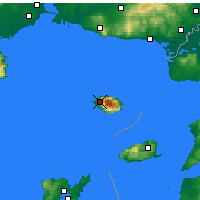 Nearby Forecast Locations - Samothraké - Mapa