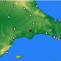 Nearby Forecast Locations - Çorlu - Mapa