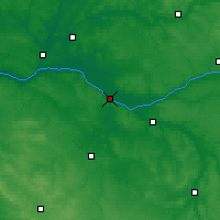 Nearby Forecast Locations - Saumur - Mapa