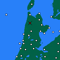 Nearby Forecast Locations - Schagen - Mapa