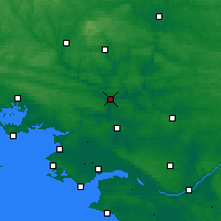 Nearby Forecast Locations - Redon - Mapa