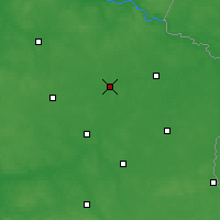 Nearby Forecast Locations - Międzyrzec Podlaski - Mapa