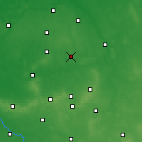 Nearby Forecast Locations - Ostrów Wielkopolski - Mapa