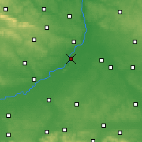 Nearby Forecast Locations - Tarnobřeh - Mapa