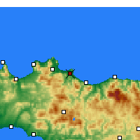 Nearby Forecast Locations - Bagheria - Mapa