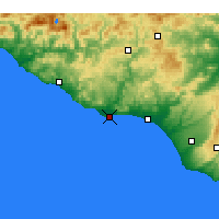 Nearby Forecast Locations - Licata - Mapa