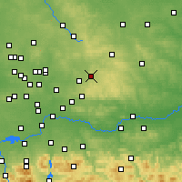Nearby Forecast Locations - Olkusz - Mapa