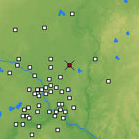 Nearby Forecast Locations - Forest Lake - Mapa