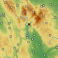 Nearby Forecast Locations - Šumperk - Mapa