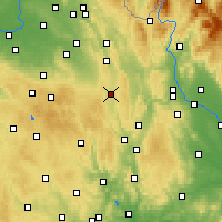 Nearby Forecast Locations - Svitavy - Mapa