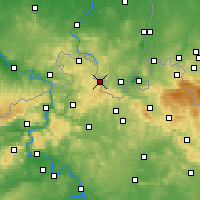 Nearby Forecast Locations - Varnsdorf - Mapa