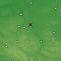 Nearby Forecast Locations - Łęczna - Mapa