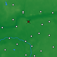 Nearby Forecast Locations - Chodzież - Mapa
