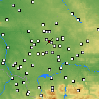Nearby Forecast Locations - Chořov - Mapa