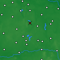 Nearby Forecast Locations - Mogilno - Mapa