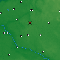 Nearby Forecast Locations - Rypin - Mapa