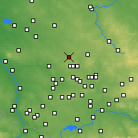 Nearby Forecast Locations - Tarnovské Hory - Mapa