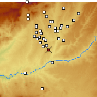 Nearby Forecast Locations - Valdemoro - Mapa