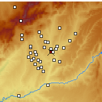 Nearby Forecast Locations - Coslada - Mapa