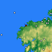 Nearby Forecast Locations - Laxe - Mapa
