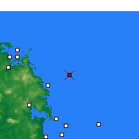 Nearby Forecast Locations - Ostrovy chudých rytířů - Mapa