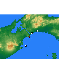 Nearby Forecast Locations - Balboa - Mapa