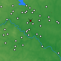 Nearby Forecast Locations - Balašicha - Mapa