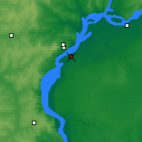 Nearby Forecast Locations - Engels - Mapa