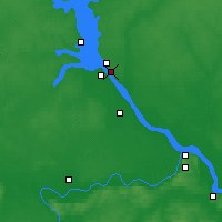 Nearby Forecast Locations - Goroděc - Mapa