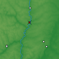 Nearby Forecast Locations - Lebeďaň - Mapa