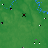 Nearby Forecast Locations - Něrechta - Mapa